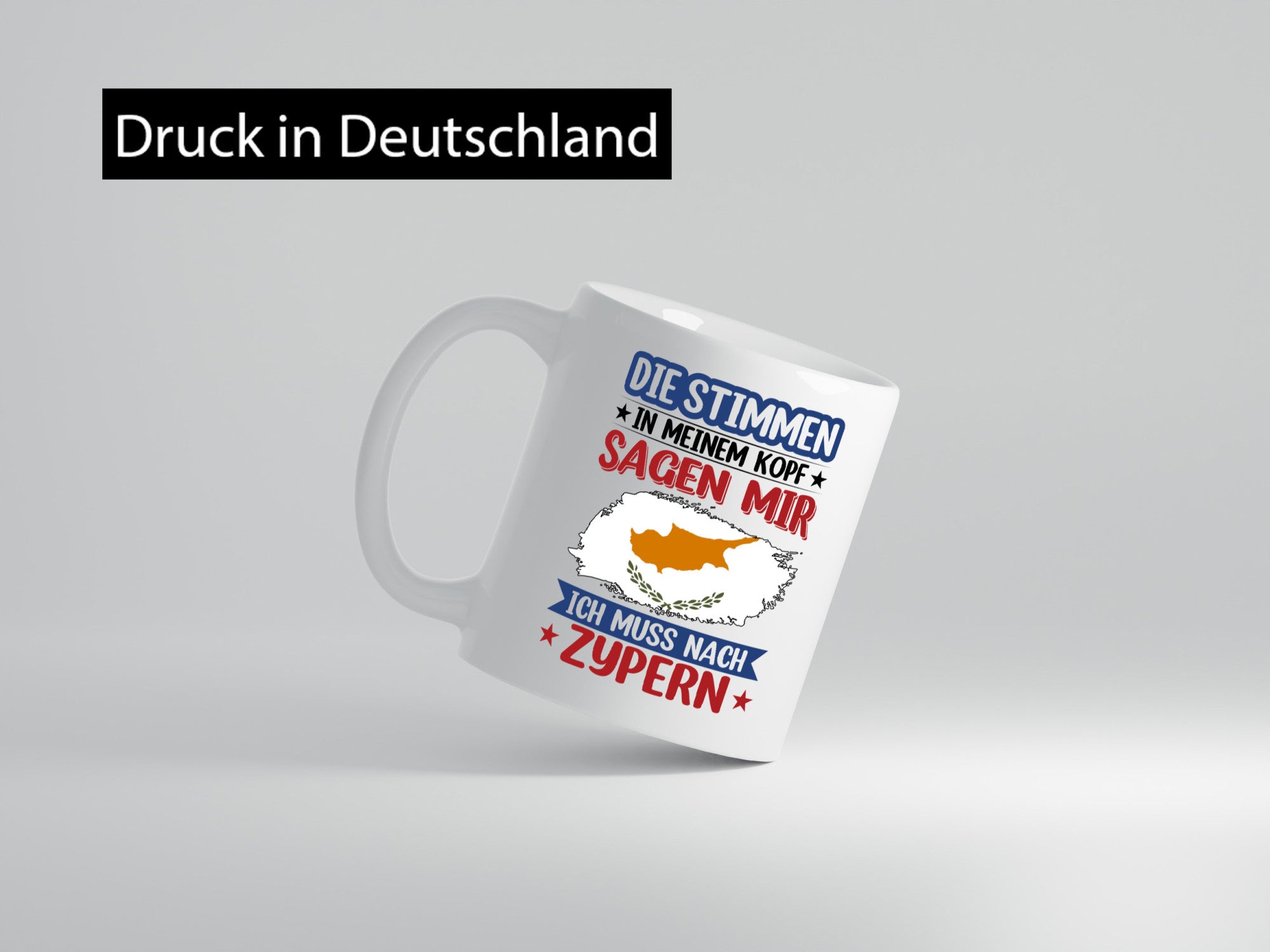 Zypern | Urlaub Stimmen in meinem Kopf Traumland lustiger Spruch Geschenk Humor