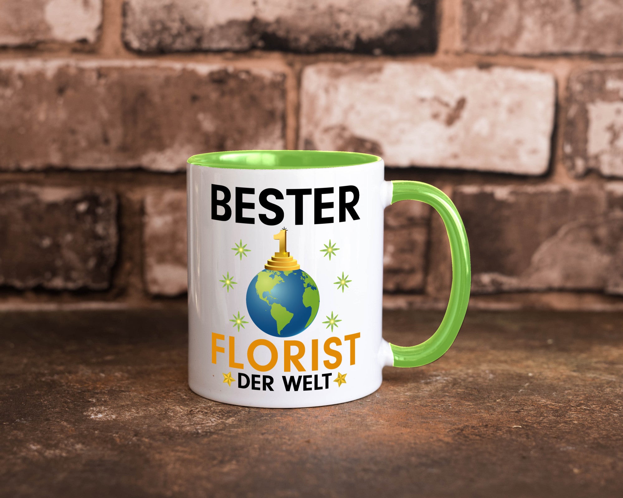 Welt Bester Florist | Blumen Verkäufer Humor Geschenkidee Tasse