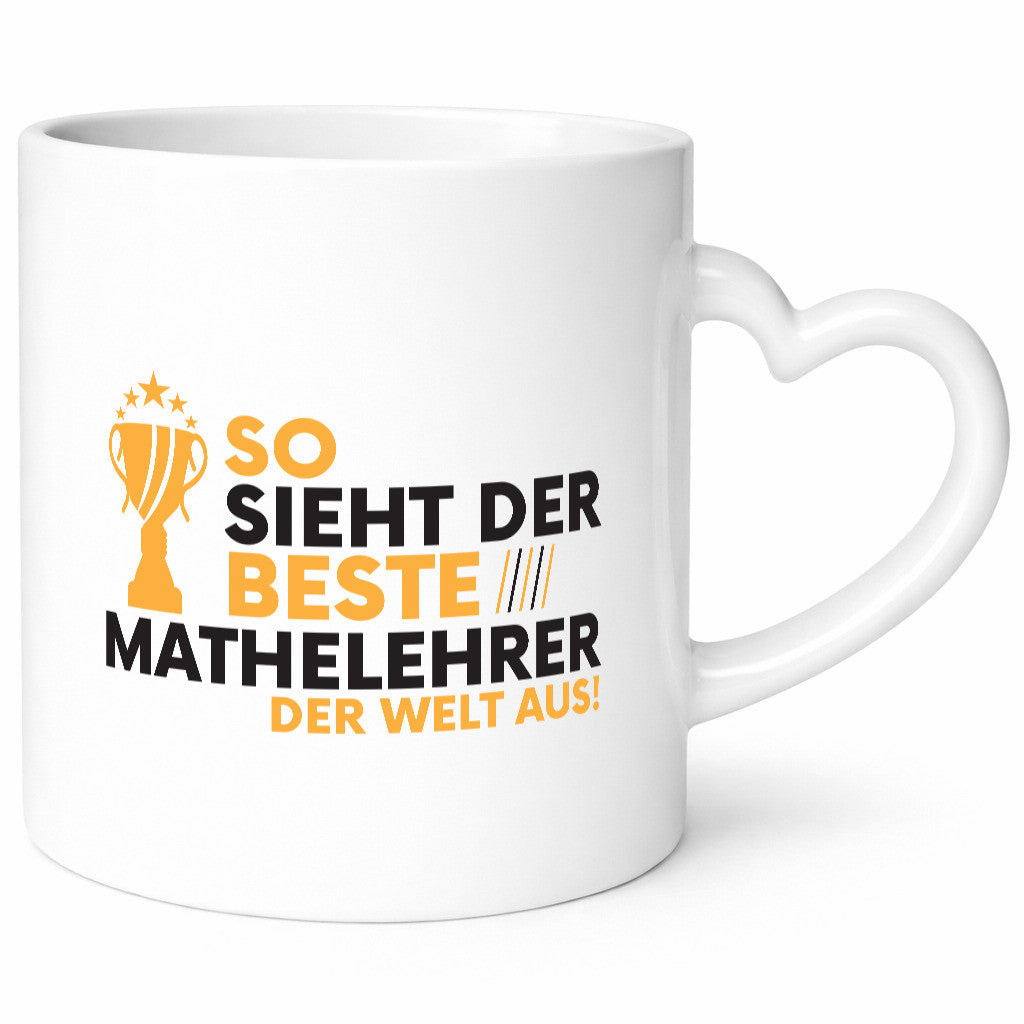 Der Weltbeste Mathelehrer | Lehrer Mathe Humor Geschenkidee Tasse
