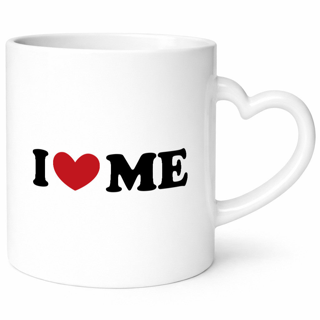 I love me vl8 Geschenk Humor Geschenkidee lustiger Spruch Tasse