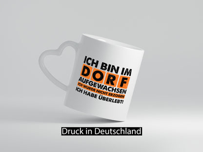 Dorfkind | Ich bin im Dorf aufgewachsen Geschenk Humor Geschenkidee lustiger
