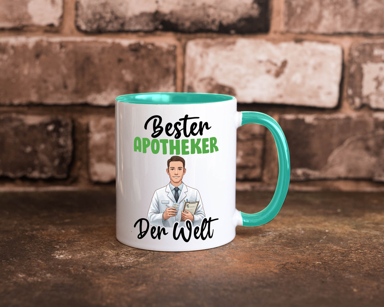 Bester Apotheker | Apotheke Pharmazie v2 Humor Geschenkidee Tasse