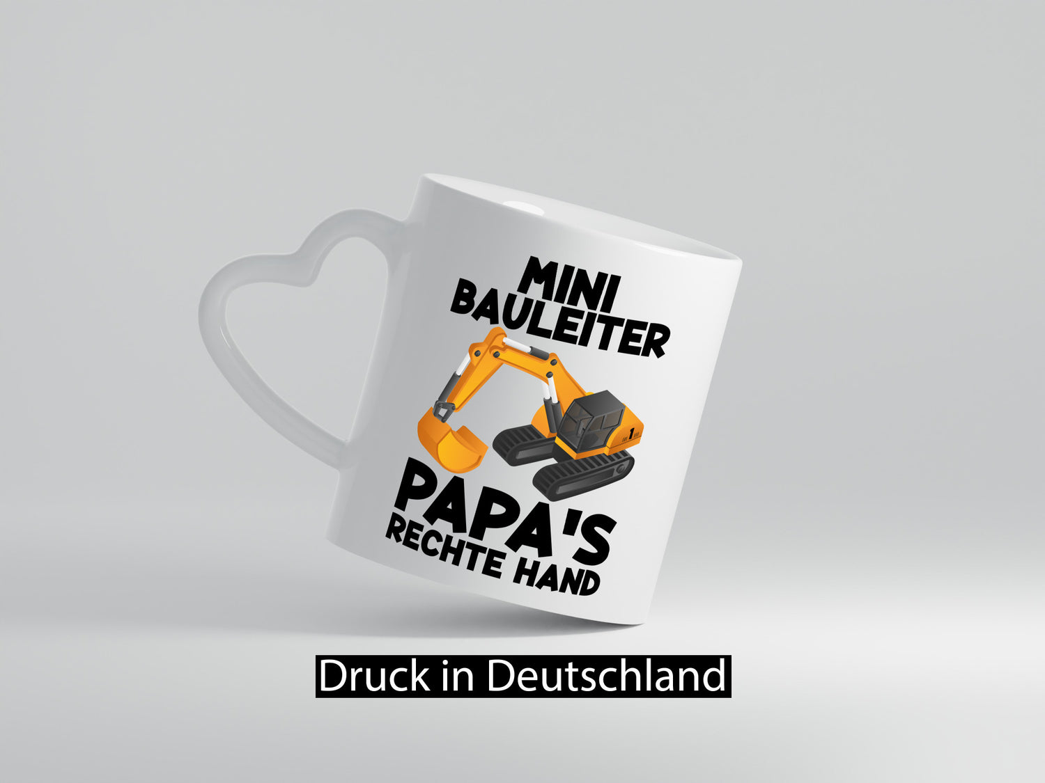 Mini Bauleiter | Kind Sohn Bagger Baustelle Junge Geschenkidee Familie Humor