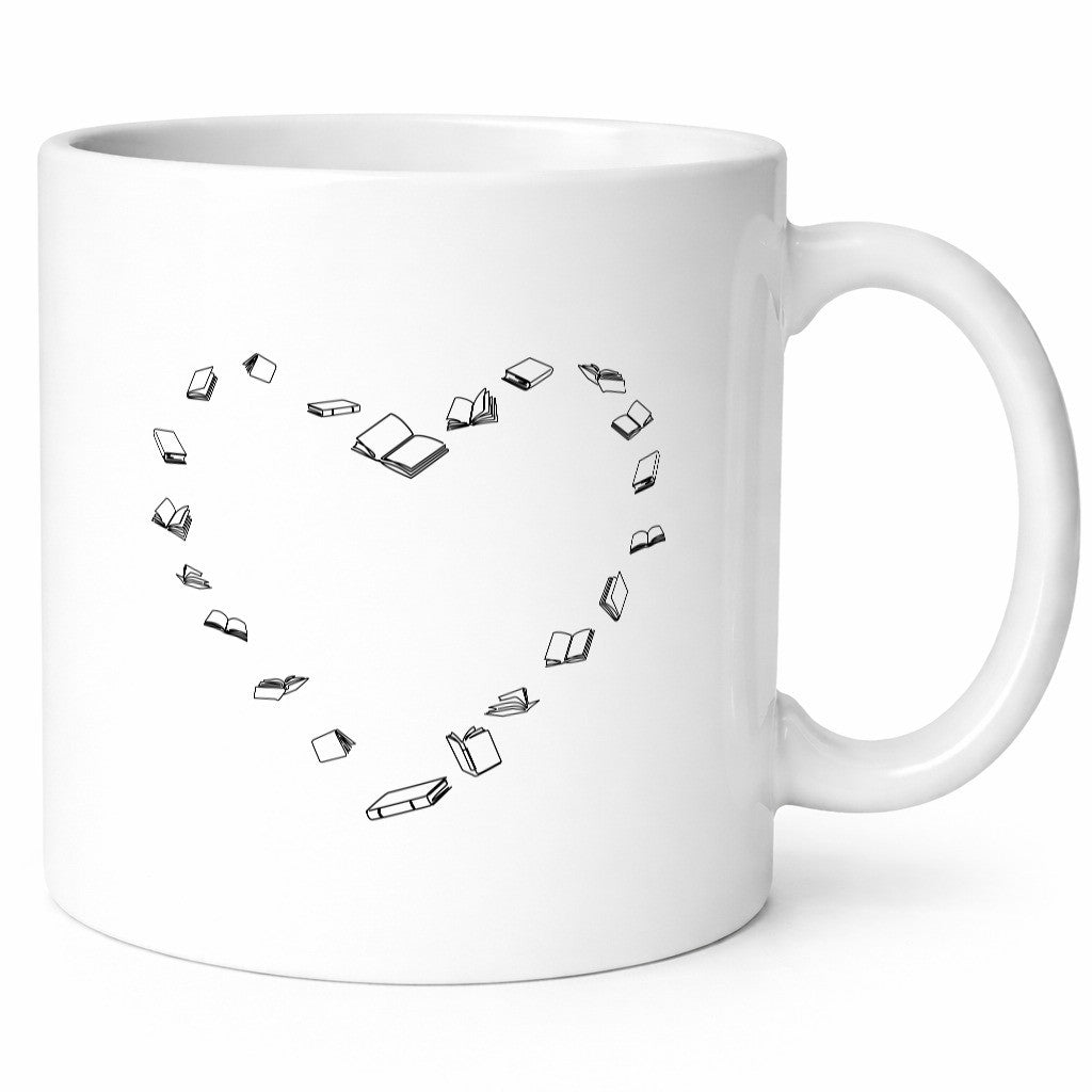 Bücher Motiv | Bücherwurm Tasse Bücherei lesen Geschenk Humor Geschenkidee
