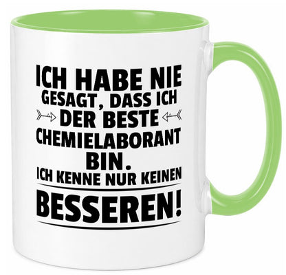 Der Beste Chemielaborant | Laborant Chemie lustig Humor Geschenkidee Geschenk Tasse