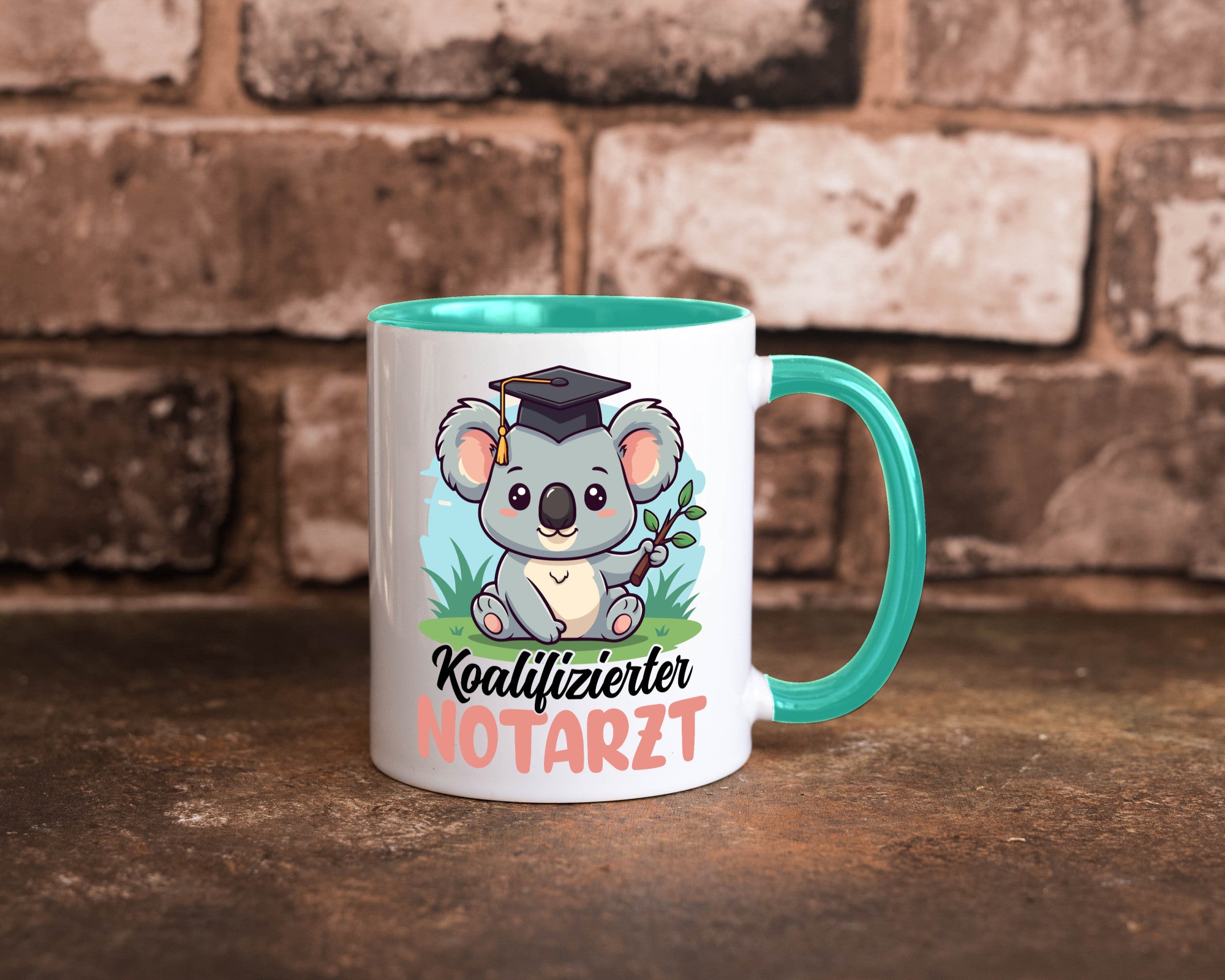 Koalifizierter Notarzt | Arzt Geschenk Humor Geschenkidee lustiger Spruch Tasse