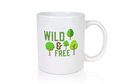 Wild and free | Freiheit Camper Hobbycamper Geschenkidee Humor Tasse