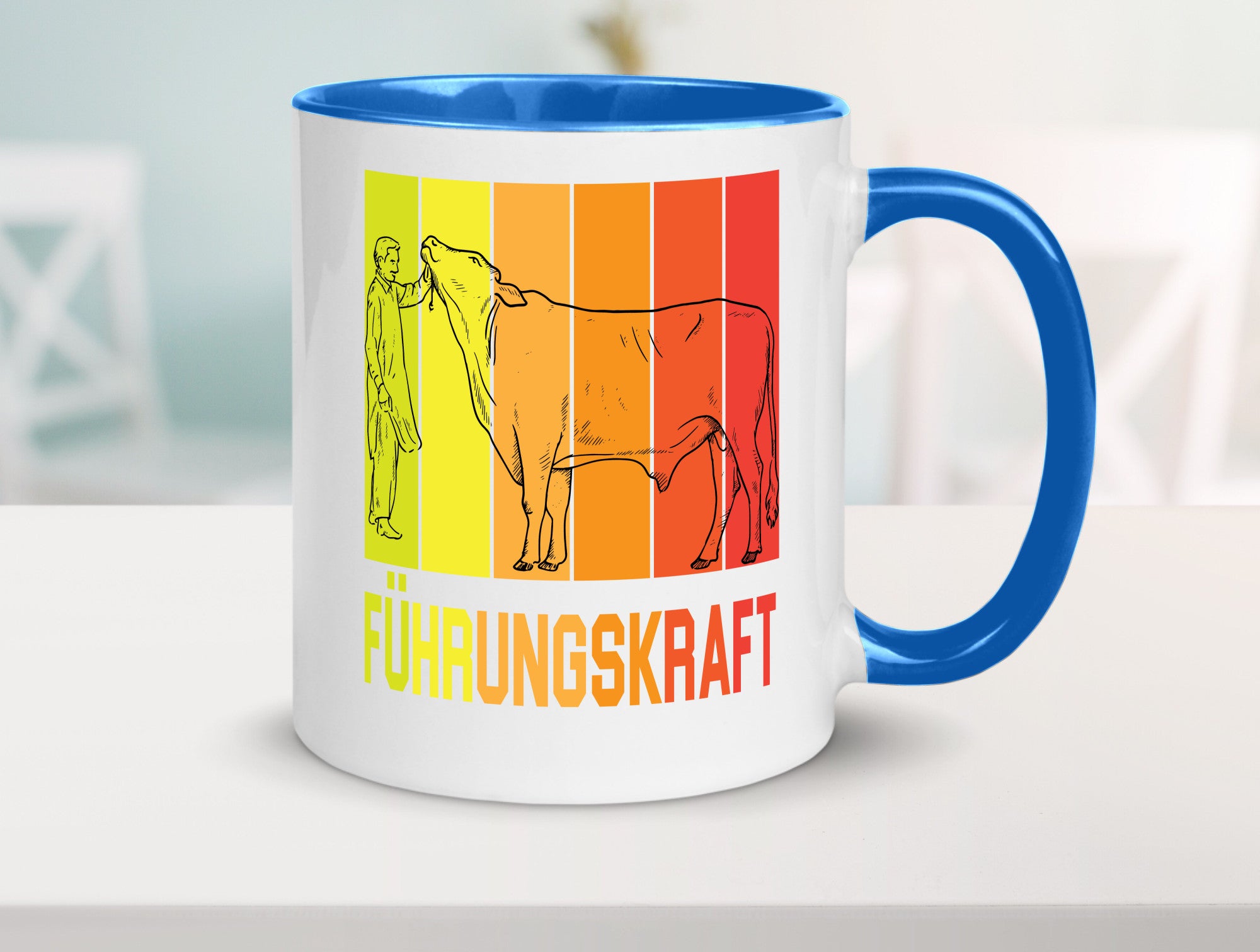 Führungskraft | Farmer Bauernhof lustig Humor Geschenkidee Geschenk Tasse