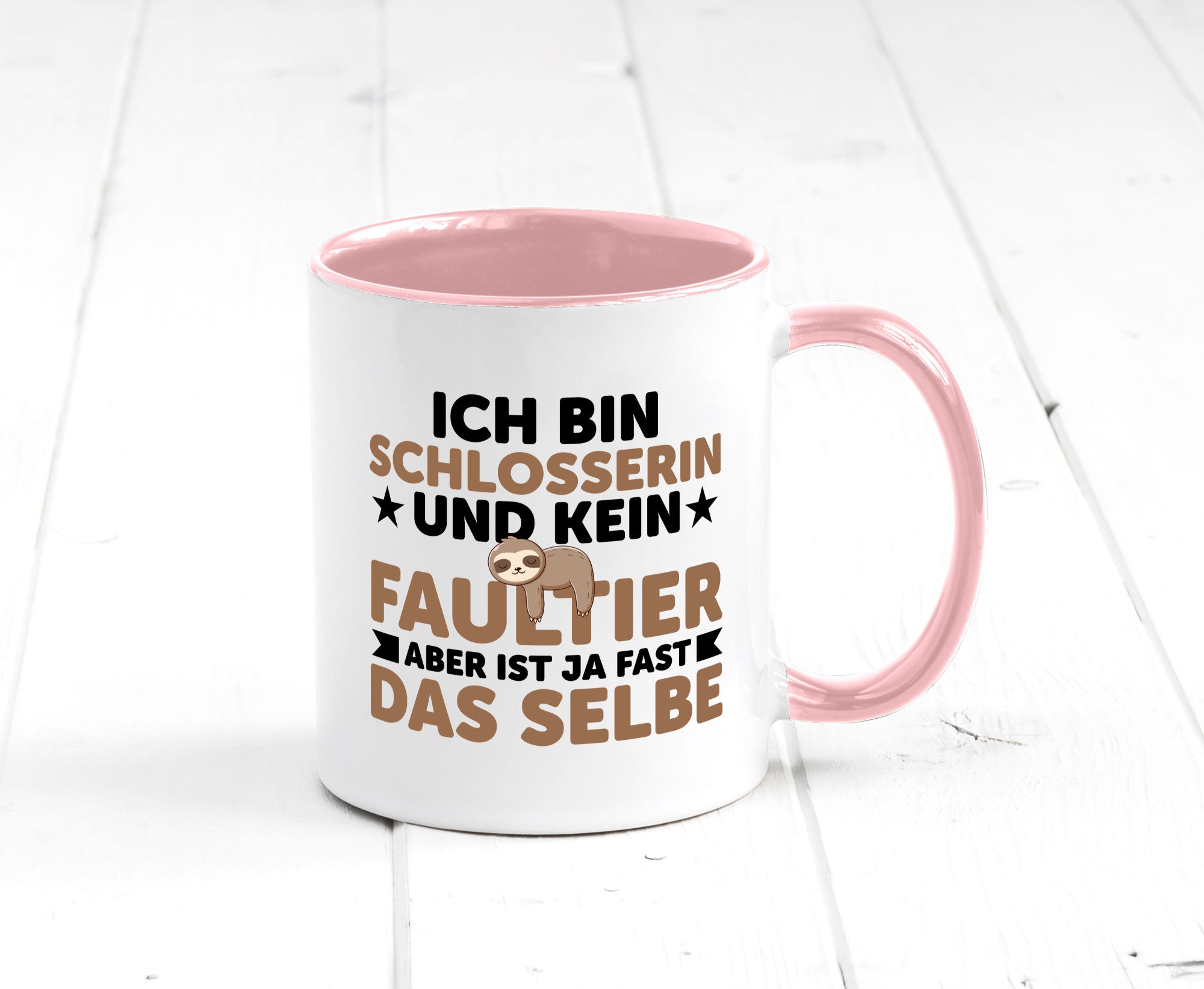 Ich bin kein Faultier: Schlosserin | Schlosserei v2 lustig Tierliebhaber Humor