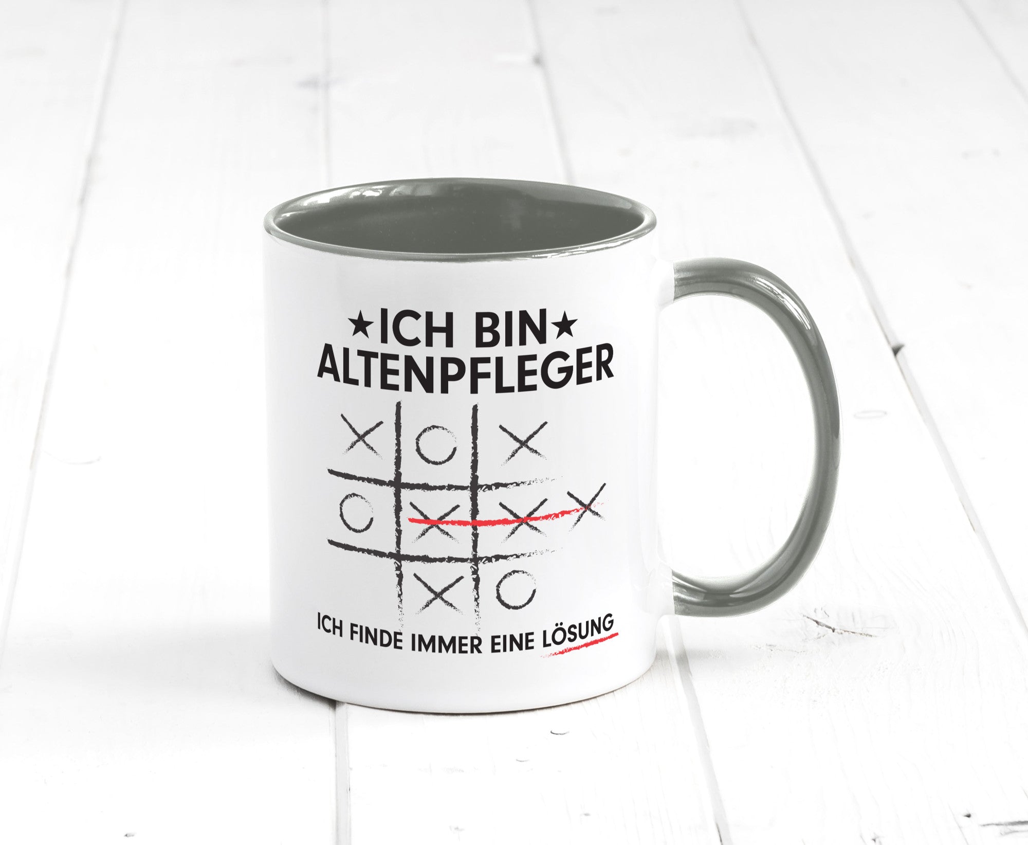 Lösung finden: Altenpfleger | Pflegepersonal v2 lustiger Spruch Geschenk Humor