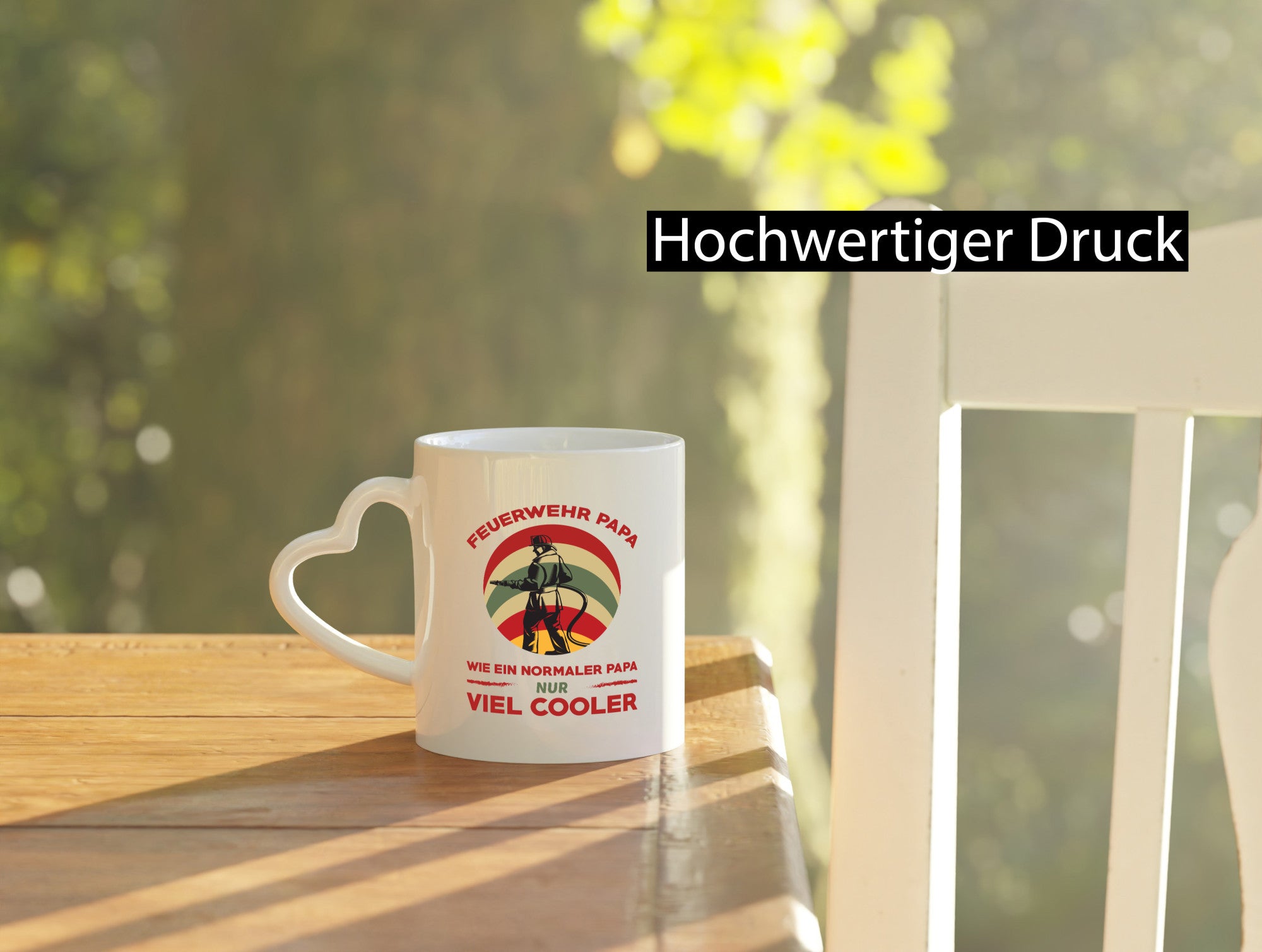 Feuerwehrpapa | Cooler Papa als alle andere Geschenkidee Humor Tasse