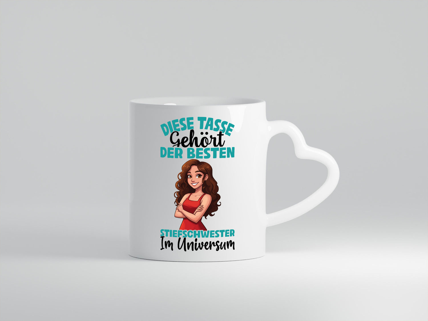 Im Universum: Stiefschwester | Stiefmutter lustig Familie Geschenkidee Geschenk