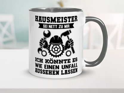 Hausmeister | Es könnte wie ein Unfall aussehen lustig Humor Geschenkidee