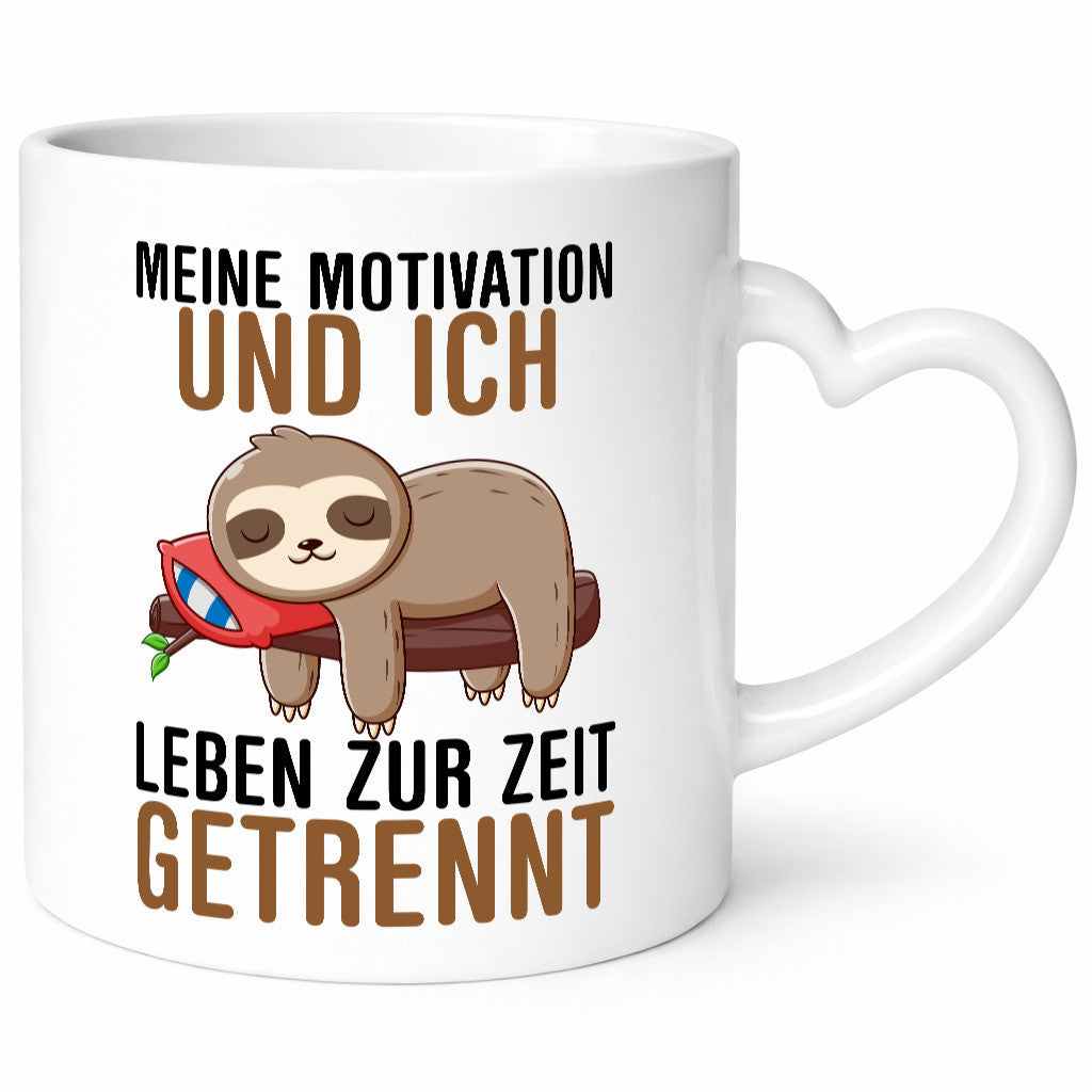 Meine Motivation | Faultier Faulpelz lustiger Comic Humor Tierliebhaber