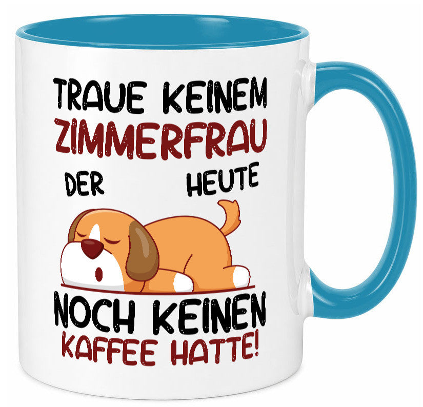 Traue keiner Zimmerfrau| Holzbau | Handwerkerin lustig Humor Geschenkidee