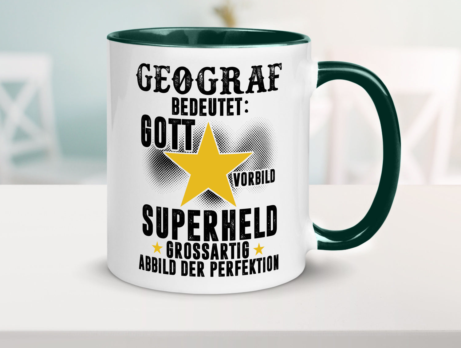 Bedeutung von Geograf | Geografie lustiger Spruch Geschenk Humor Geschenkidee
