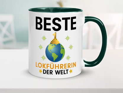 Welt Beste Lokführerin | Zug Beruf lustiger Spruch Geschenk Arbeit Kollegen