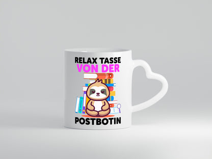 Relax Tasse: Postbotin | Beruf Post Briefträger Geschenk Arbeit Kollegen Büro