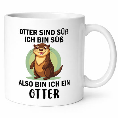 Otter sind süß ich bin also ein Geschenk Humor Geschenkidee lustiger Spruch
