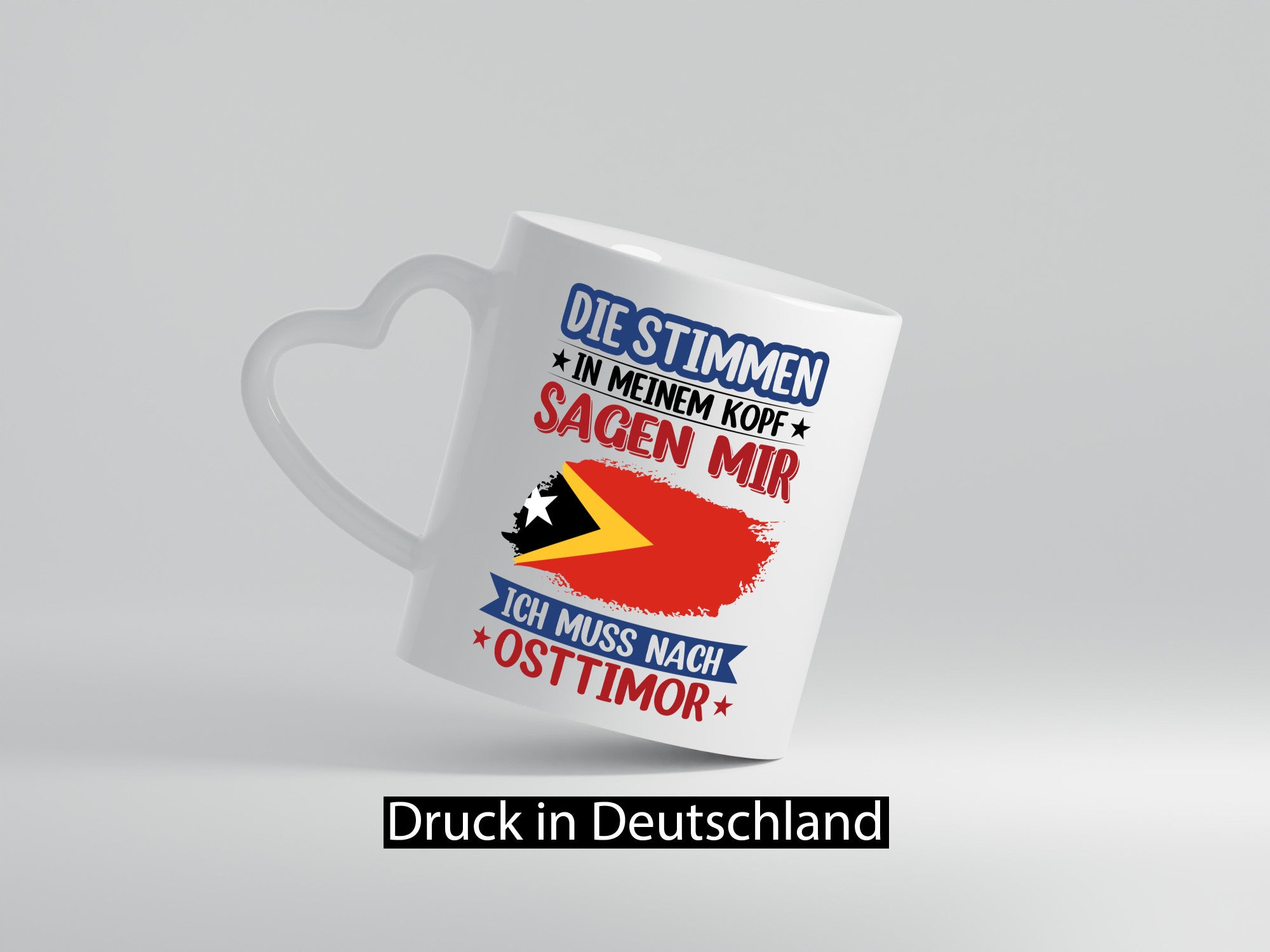Osttimor | Urlaub Stimmen in meinem Kopf Traumland lustig Humor Geschenkidee
