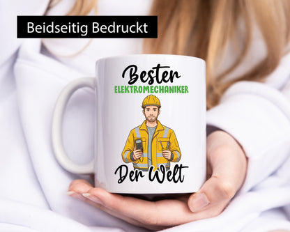 Bester Elektromechaniker | Mechaniker Geschenkidee Humor Tasse