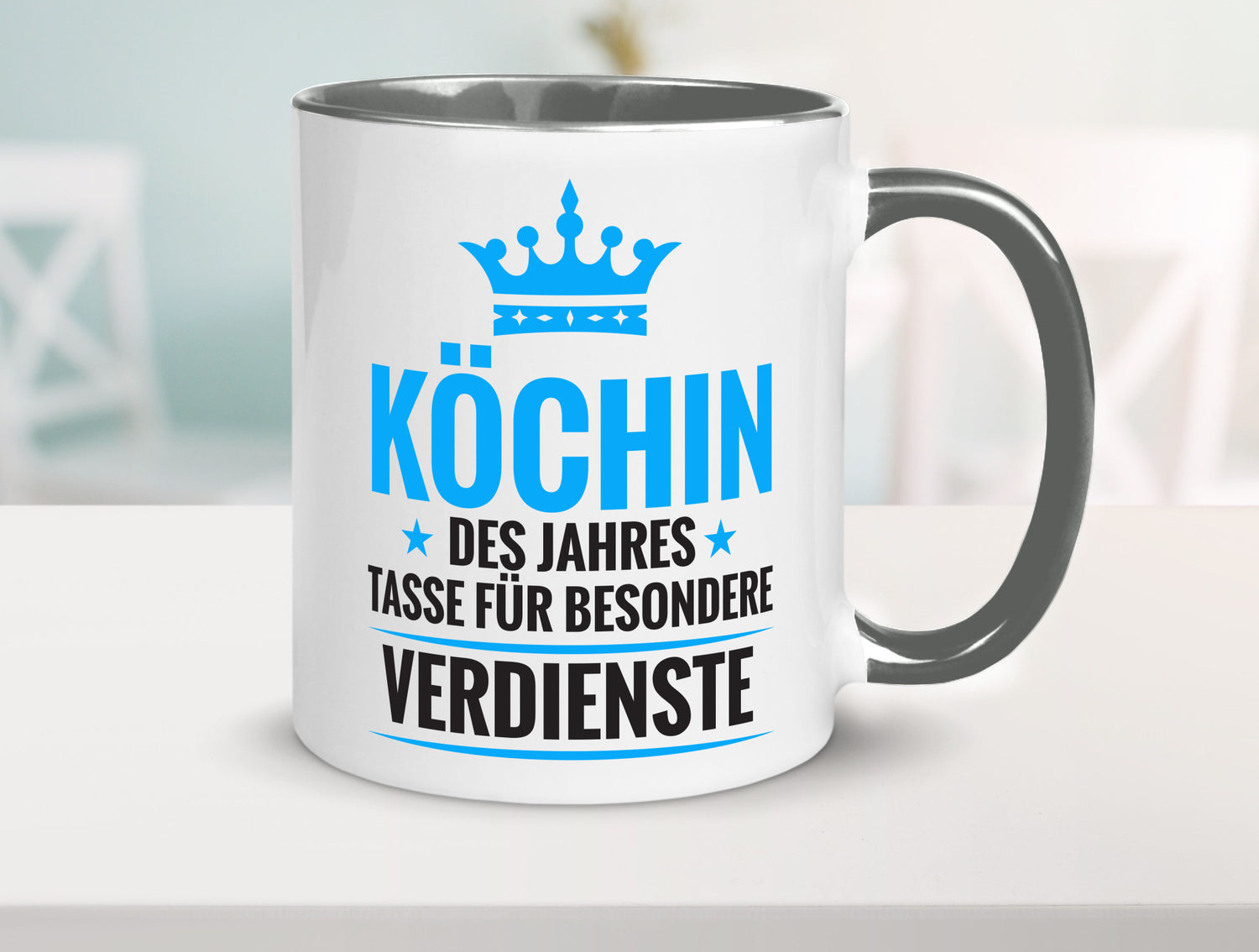 Besonderer Verdienst: Köchin | Chefköchin Chefkoch Geschenkidee Arbeit Kollegen