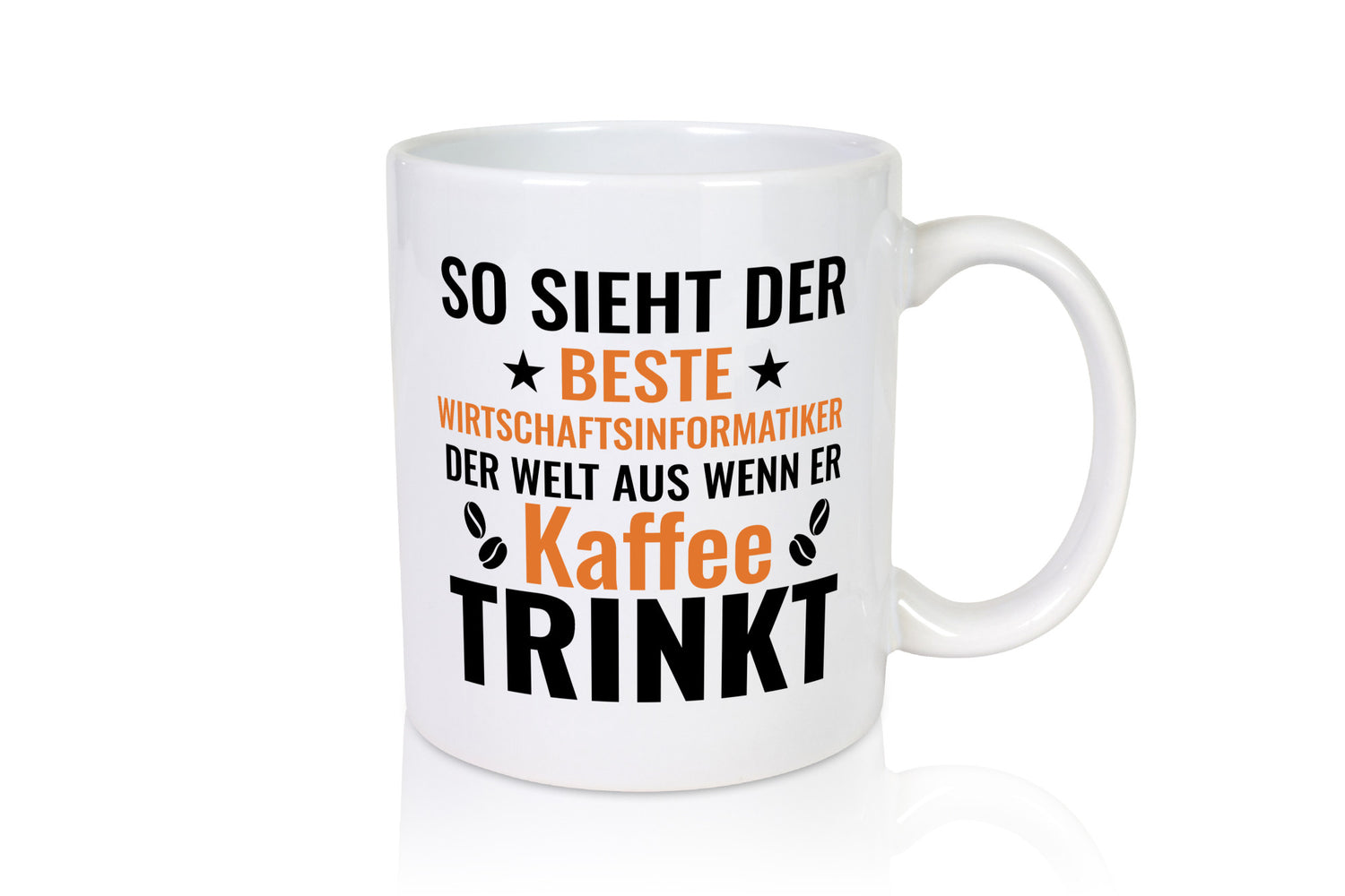 Kaffee trinkt: Wirtschaftsinformatiker | Informatik Humor Geschenkidee Tasse