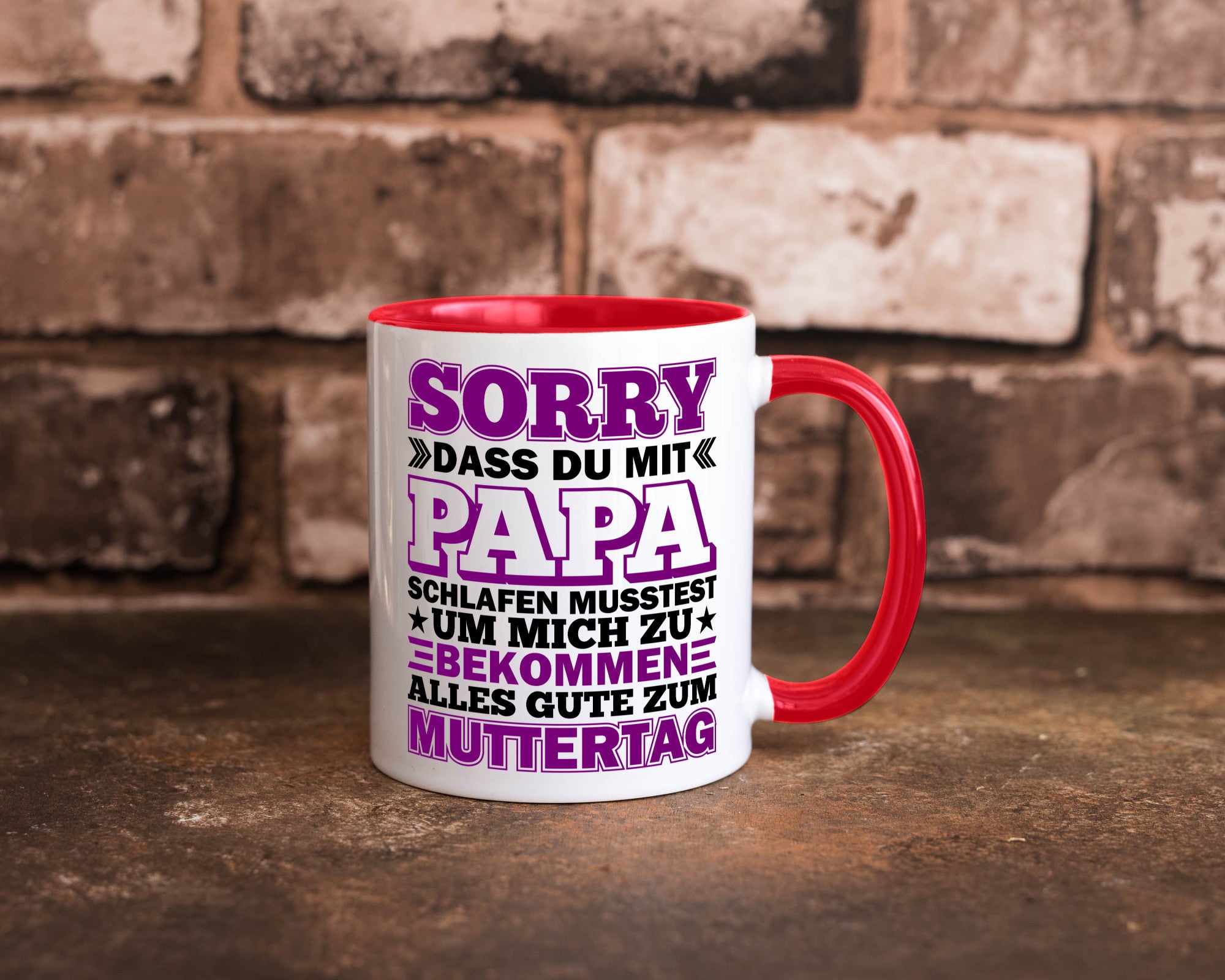 Muttertags Tasse vl1 lustig Familie Geschenkidee Geschenk