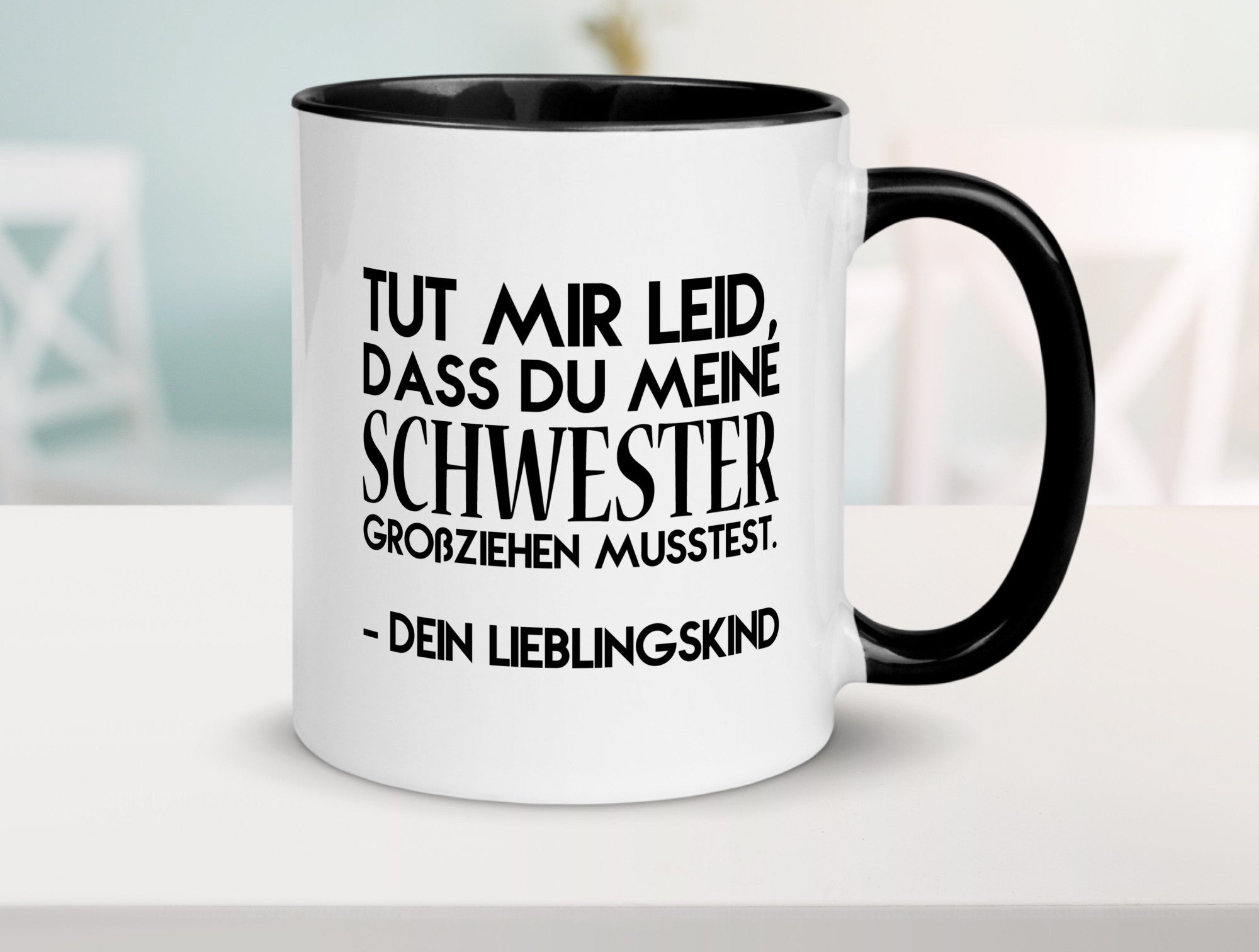Lieblingskind | Eltern Schwester Kinder lustig Geschenk Humor Geschenkidee