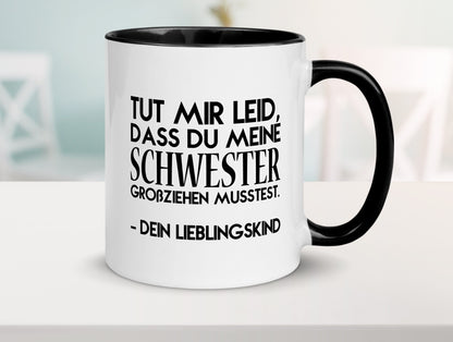 Lieblingskind | Eltern Schwester Kinder lustig Geschenk Humor Geschenkidee