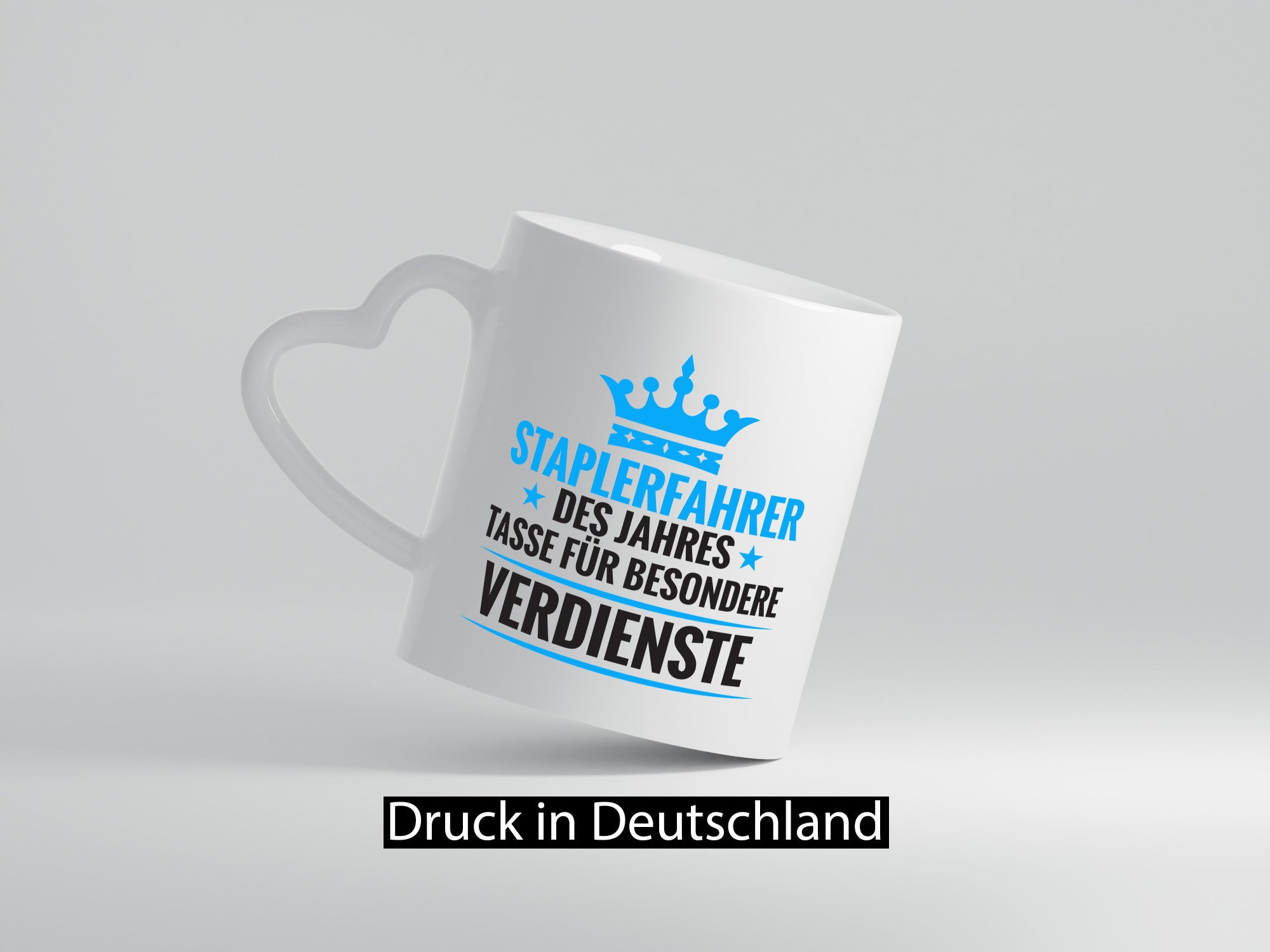 Besonderer Verdienst: Staplerfahrer | Gabelstapler Fahrer Humor Geschenkidee