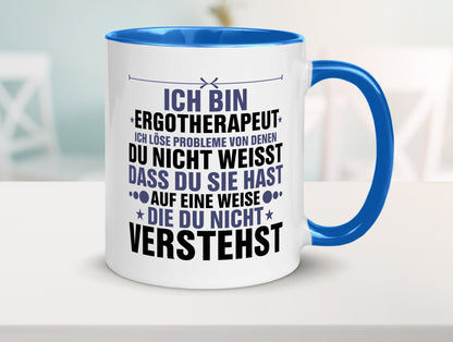 Löse Probleme: Ergotherapeut | Ergotherapie v2 lustig Humor Geschenkidee