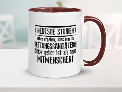 Neuste Studien: Rettungssanitäterin | Sanitäter lustiger Spruch Geschenk Humor