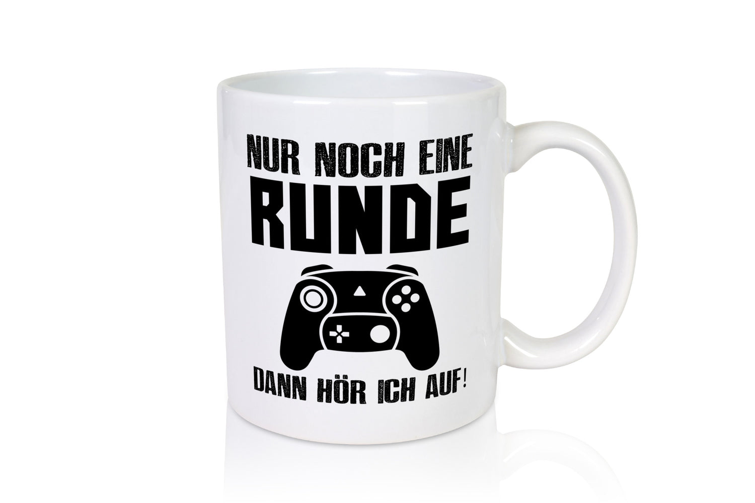 Nur noch eine Runde | Gamer Tasse Zocken Controller Humor Geschenkidee