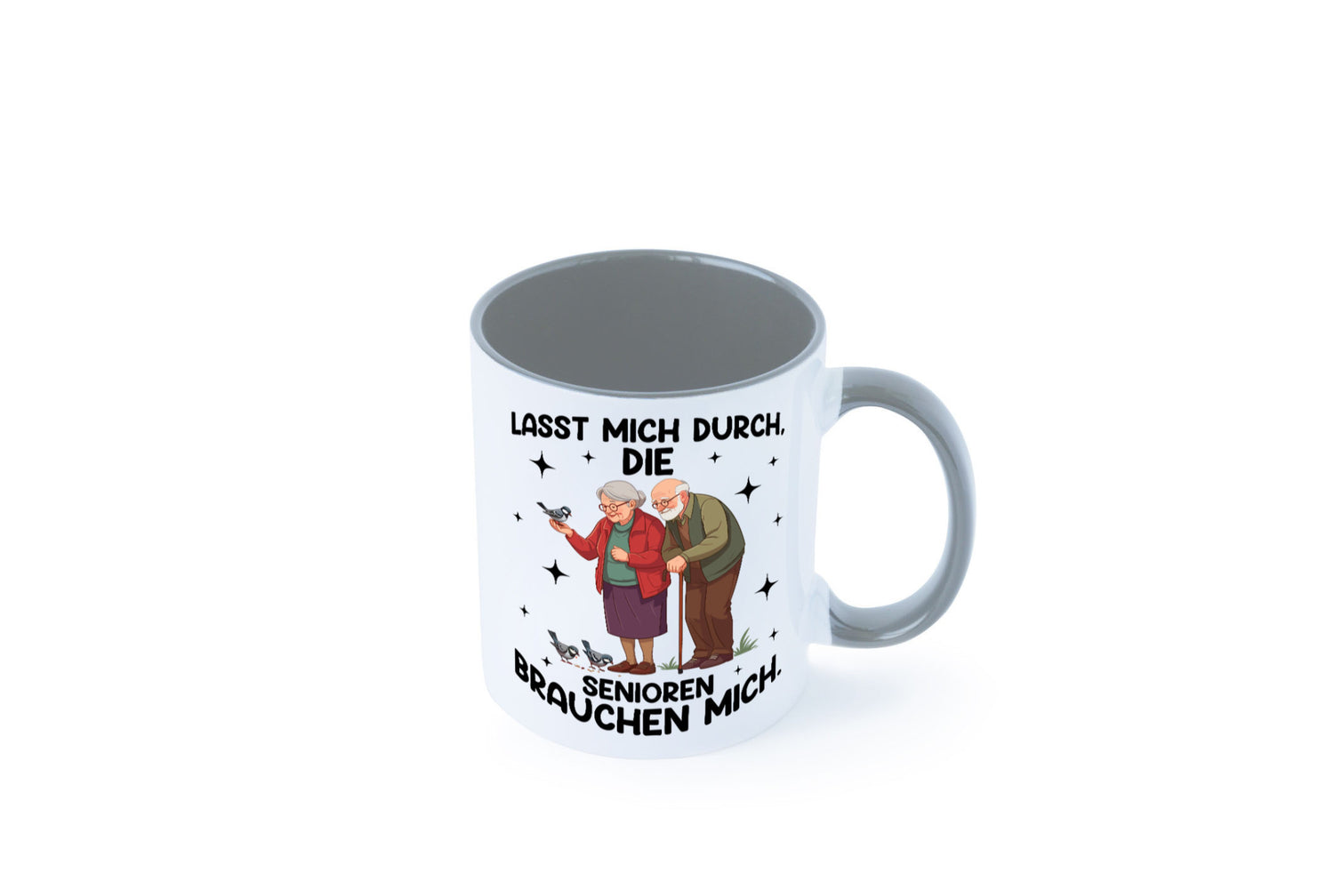 Senioren brauchen mich | Altenpflege Pflegekraft lustiger Spruch Geschenk Humor