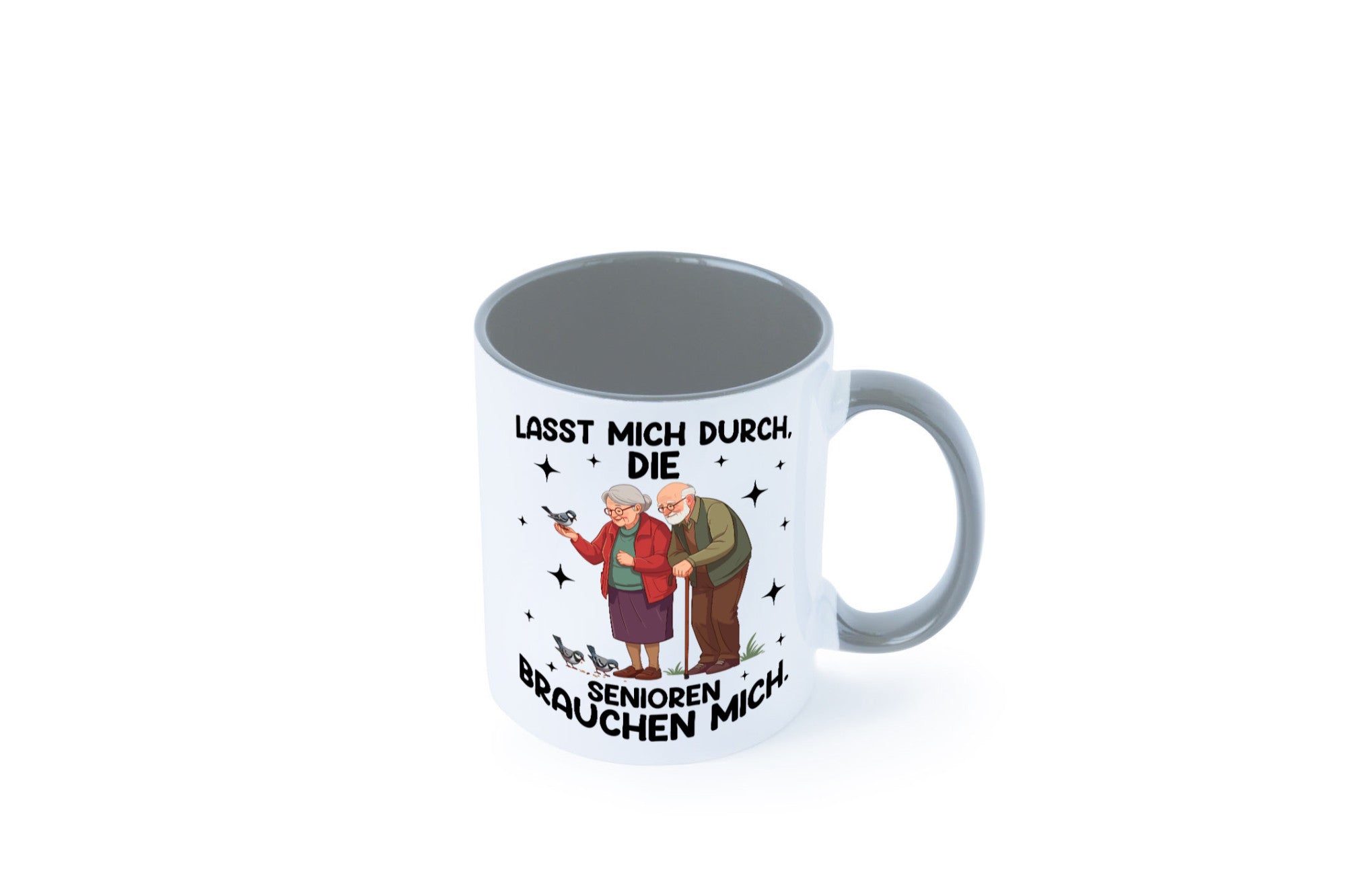 Senioren brauchen mich | Altenpflege Pflegekraft lustiger Spruch Geschenk Humor