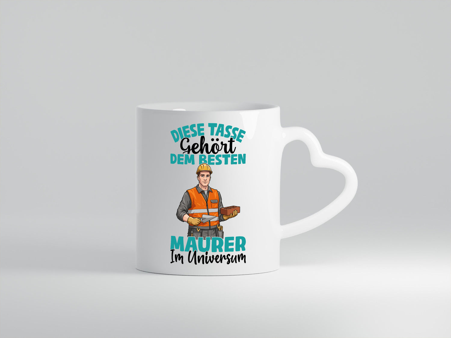 Im Universum: Maurer | Bau Handwerker Geschenkidee Humor Tasse