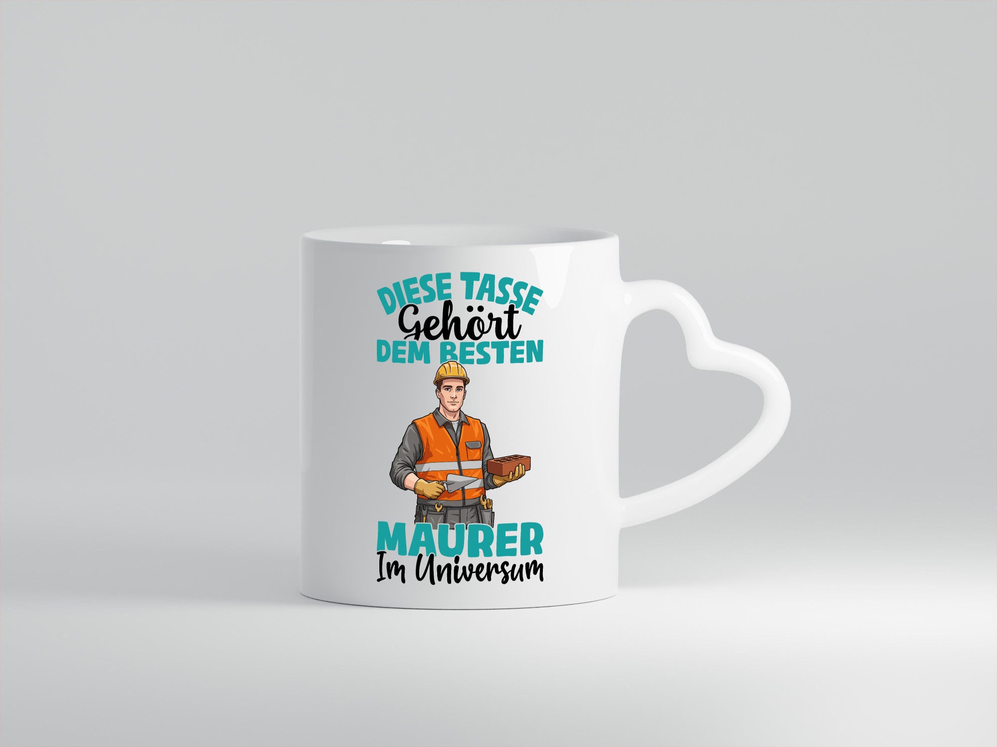 Im Universum: Maurer | Bau Handwerker Geschenkidee Humor Tasse