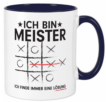Löse Probleme: Meister | Meisterbrief lustiger Spruch Geschenk Humor