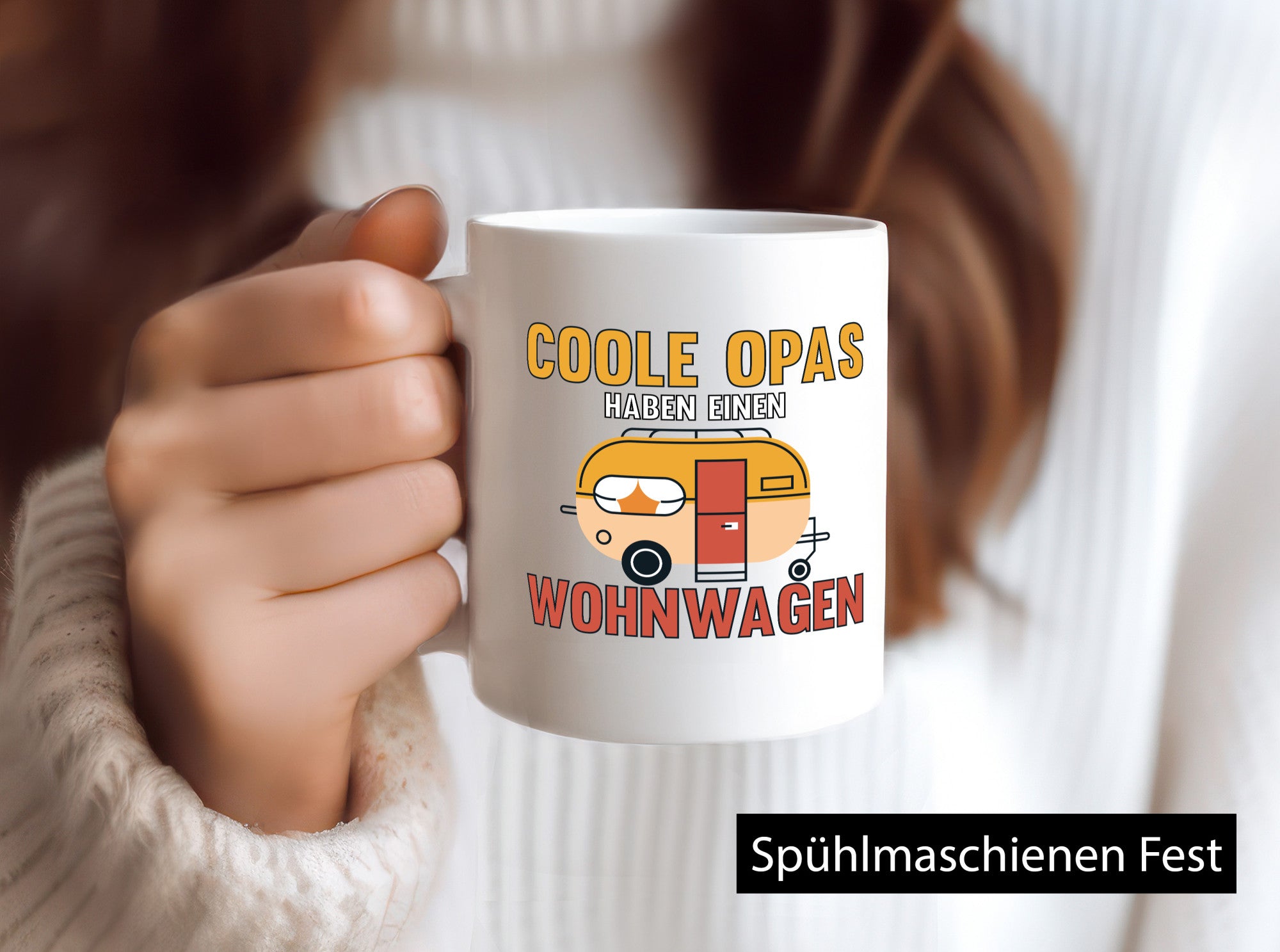 Cooler Opa | Wohnwagen Camping Großvater Geschenk Familie Geschenkidee lustiger