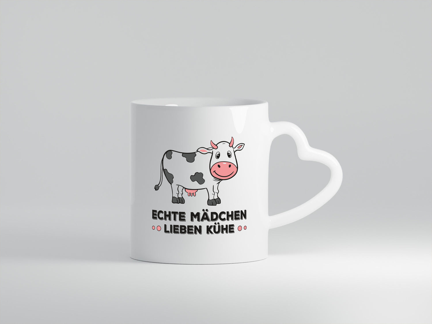 Echte mädchen lieben Kühe | Farm Farmer Bauer lustiger Spruch Geschenk Humor
