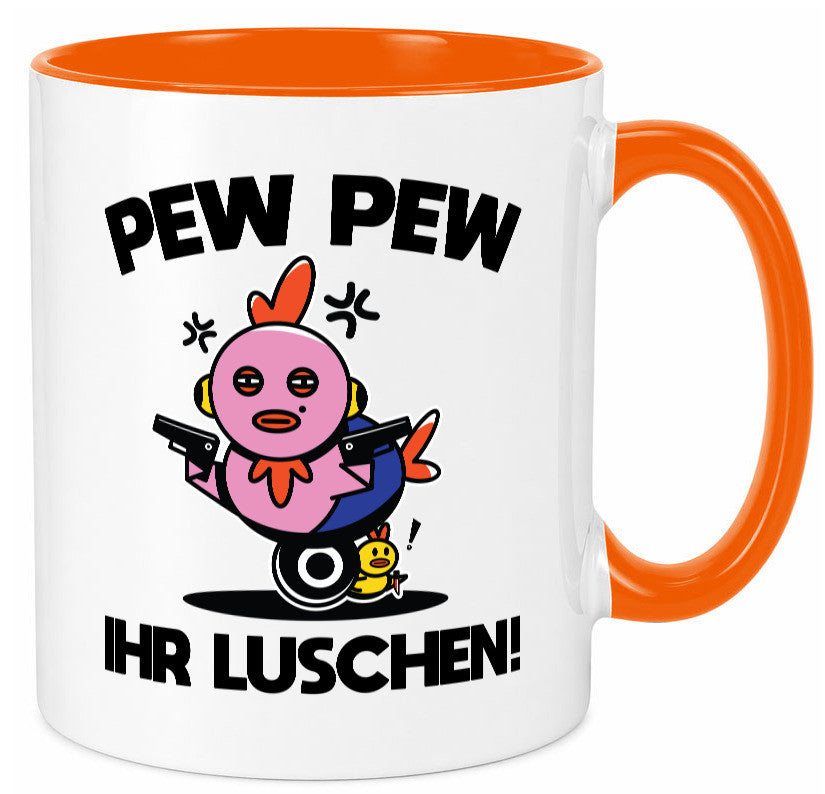Pew Ihr Luschen | Madafakas Geschenk Humor Geschenkidee lustiger Spruch Tasse
