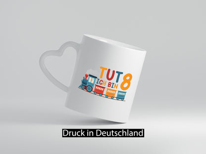 8. Geburtstag | 8 Jahre Eisenbahn Zug junge Geschenk Geschenkidee lustiger