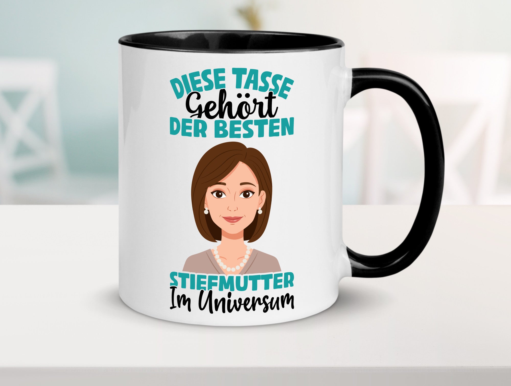Im Universum: Stiefmutter | Stieftochter Beste Geschenk Familie Geschenkidee