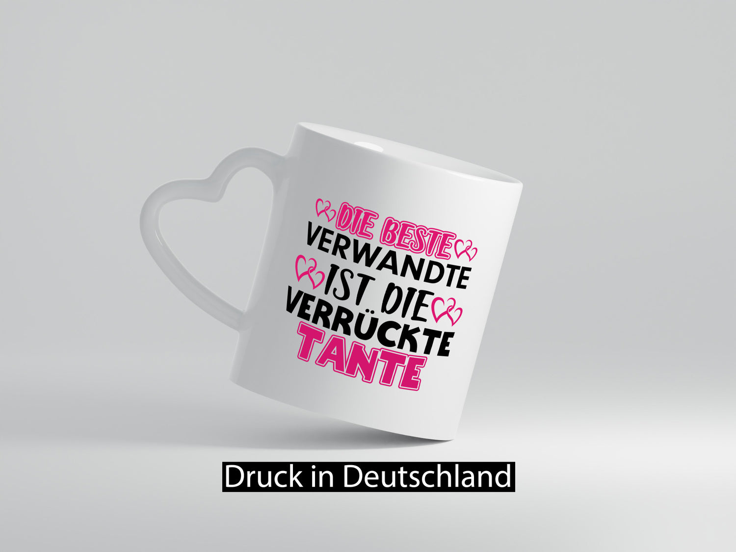 Verrückte Tante | Spruch Patentante Verwandtschaft lustiger Geschenk Humor