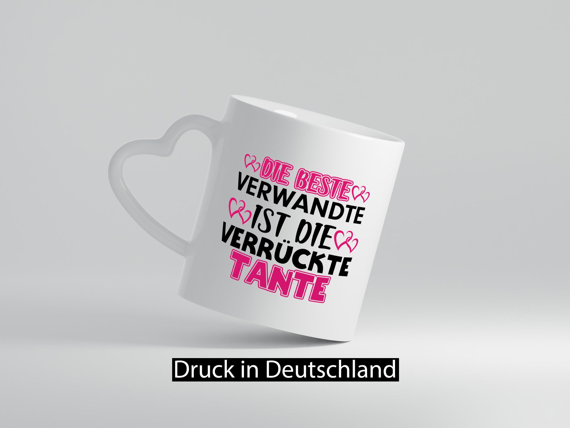 Verrückte Tante | Spruch Patentante Verwandtschaft lustiger Geschenk Humor
