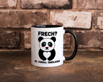 Frech | Verbal überlegen süßer Pandabär kecker Spruch lustiger Geschenk Humor