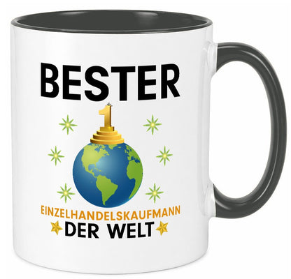 Welt Bester Einzelhandelskaufmann | Einzelhandel Humor Geschenkidee Tasse