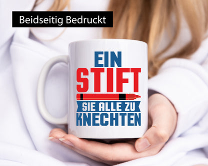 Knechten | Lehrerin Lehrer Unterricht Kollege v2 lustiger Spruch Geschenk
