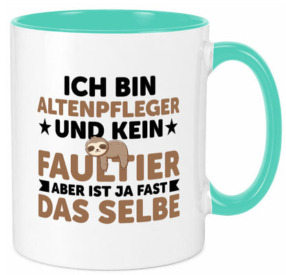 Ich bin kein Faultier: Altenpfleger | Pflegepersonal v2 Humor Tierliebhaber